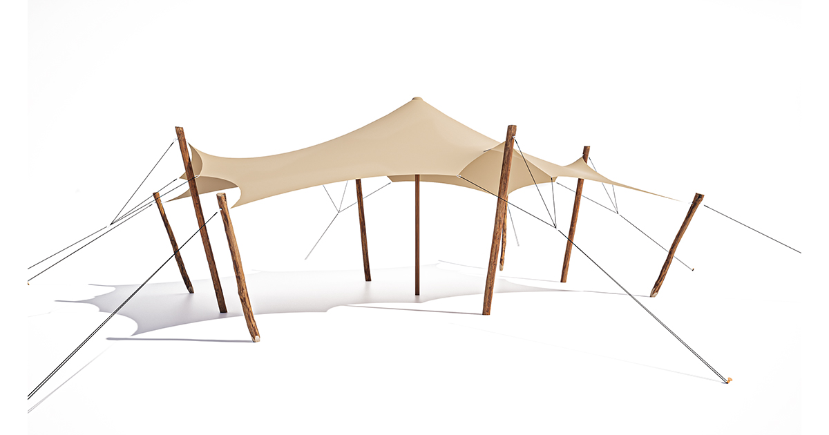 5m x 7.5m Stretch Tent Nomadik