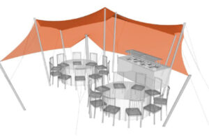 Banquet Seating18 pax